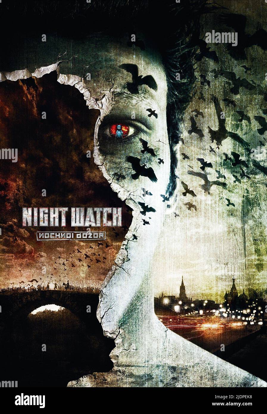 L'affiche de film, NIGHT WATCH, 2004 Banque D'Images