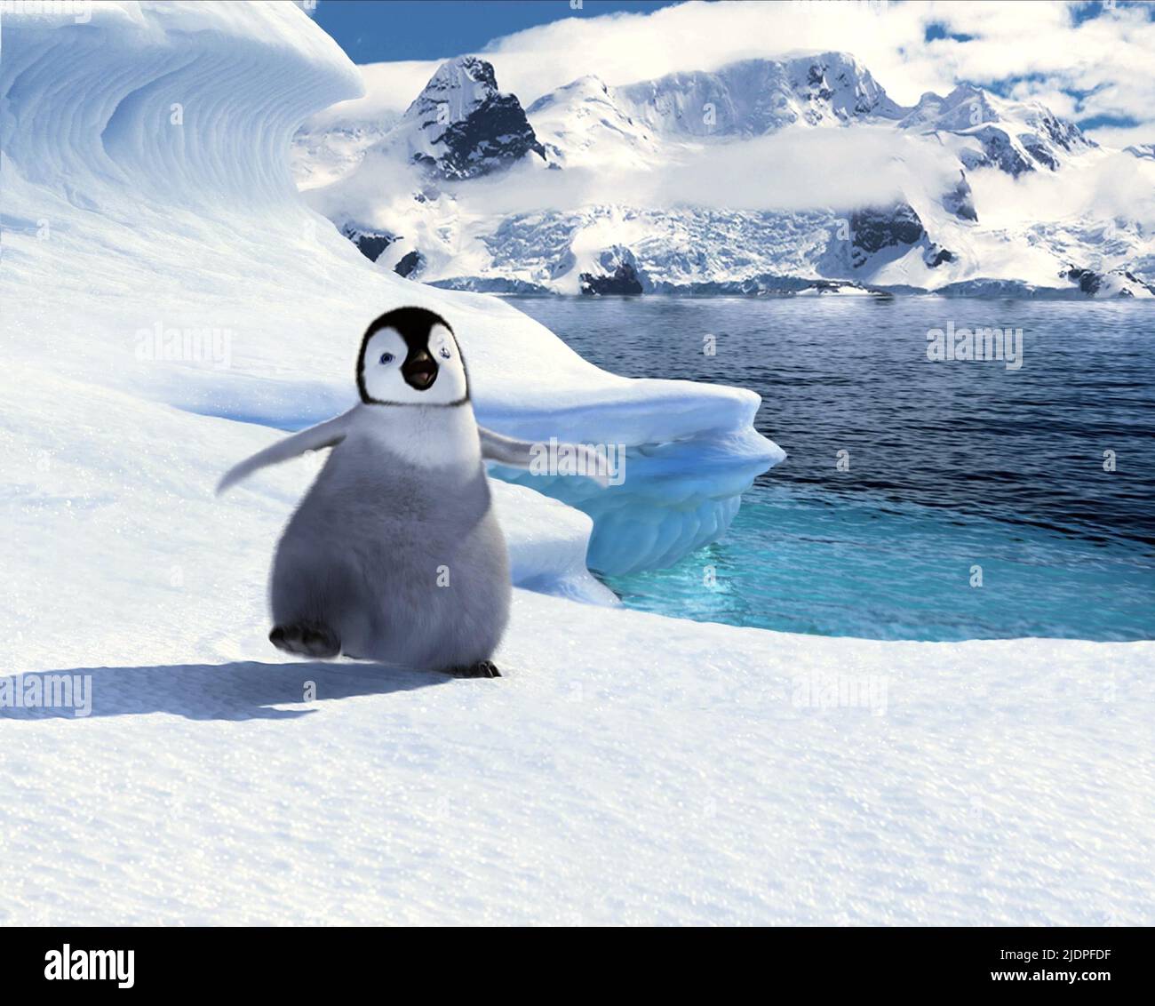 MUMBLE LE PINGOUIN, Happy Feet, 2006 Banque D'Images