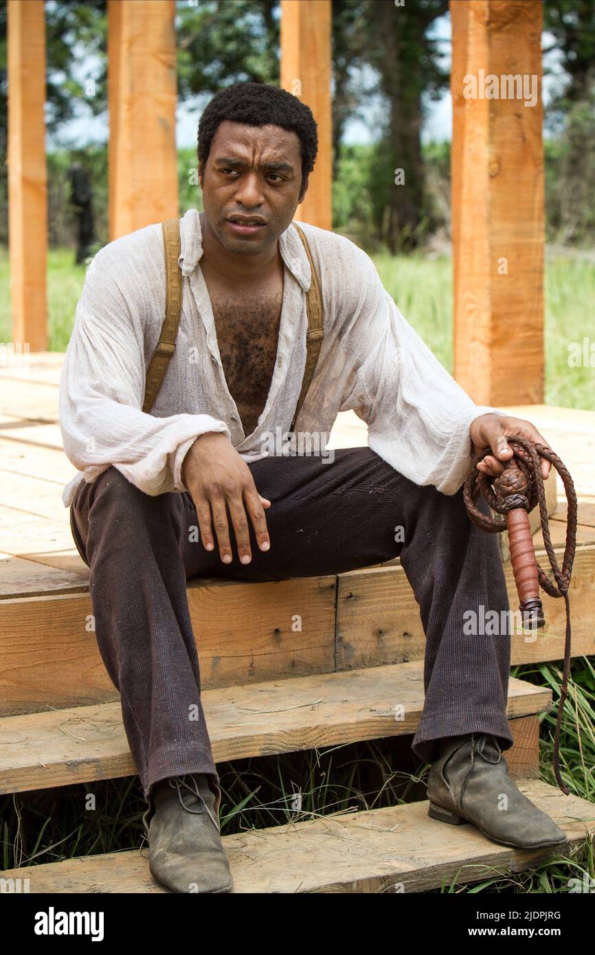 CHIWETEL EJIOFOR, 12 ANS UN ESCLAVE, 2013, Banque D'Images