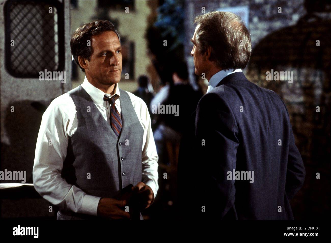 TRAVANTI, CYPHER, HILL STREET BLUES, 1984 Banque D'Images