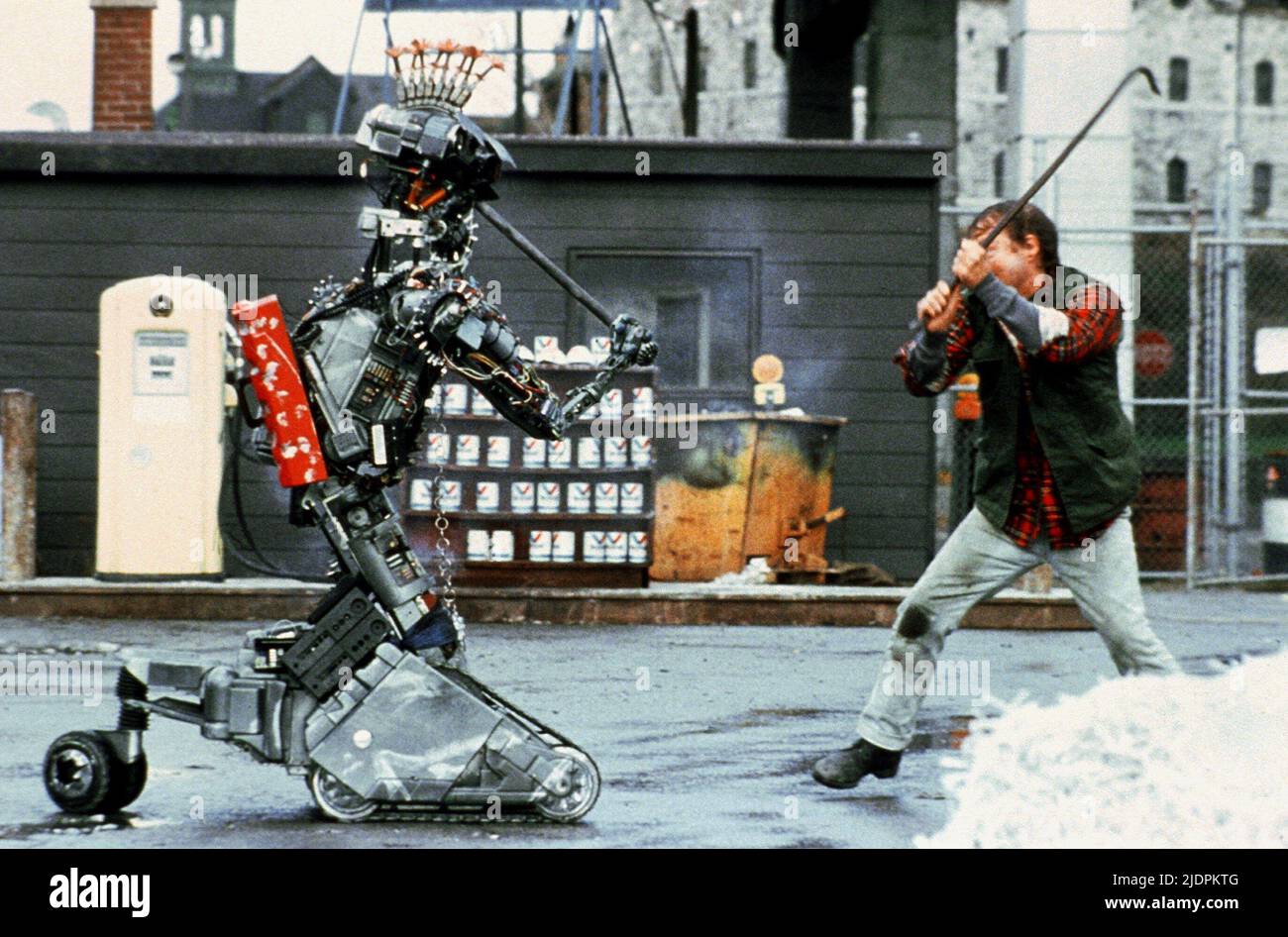 JOHNNY 5, COURT-CIRCUIT 2, 1988 Banque D'Images