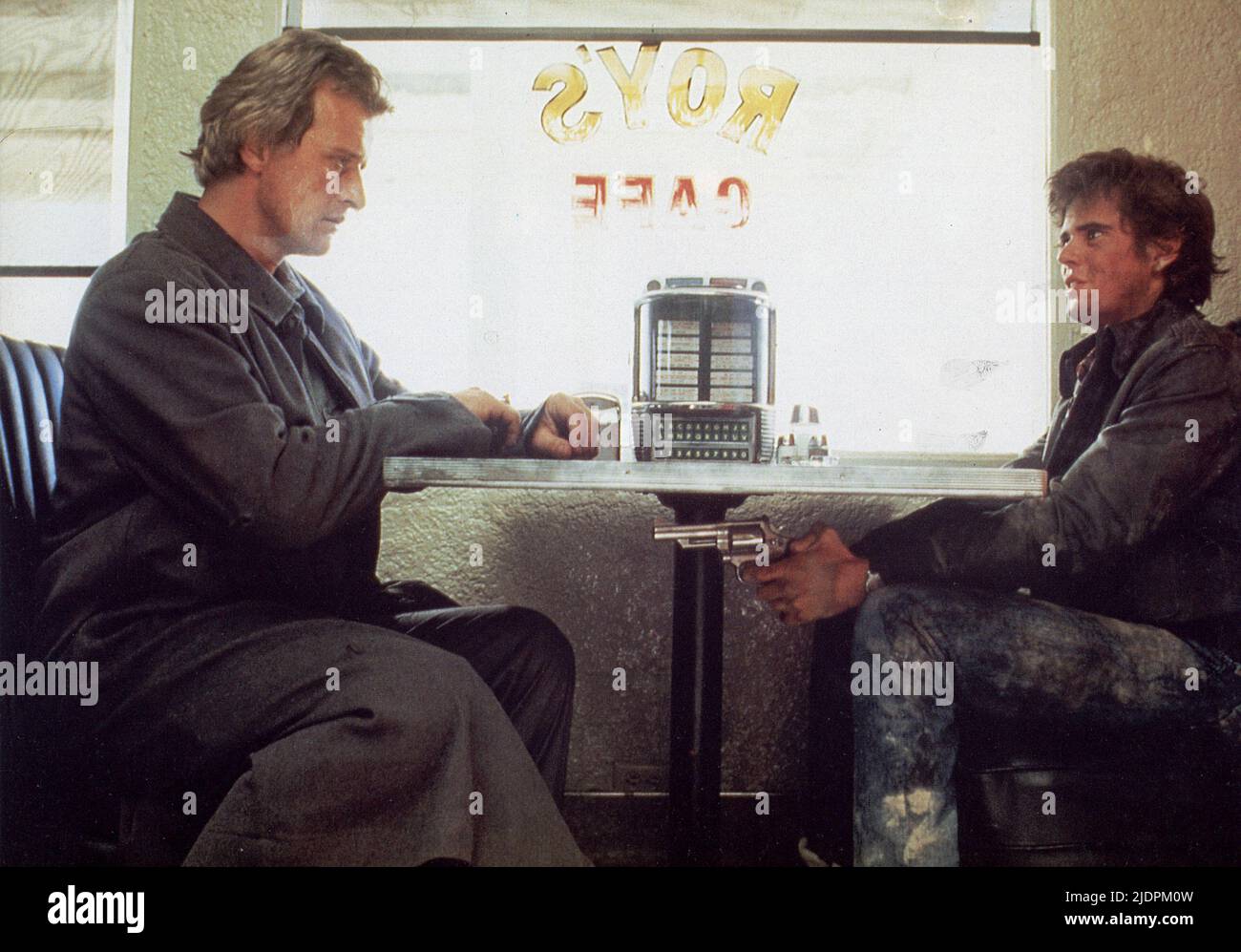 HAUER,HOWELL, L'HITCHER, 1986 Banque D'Images