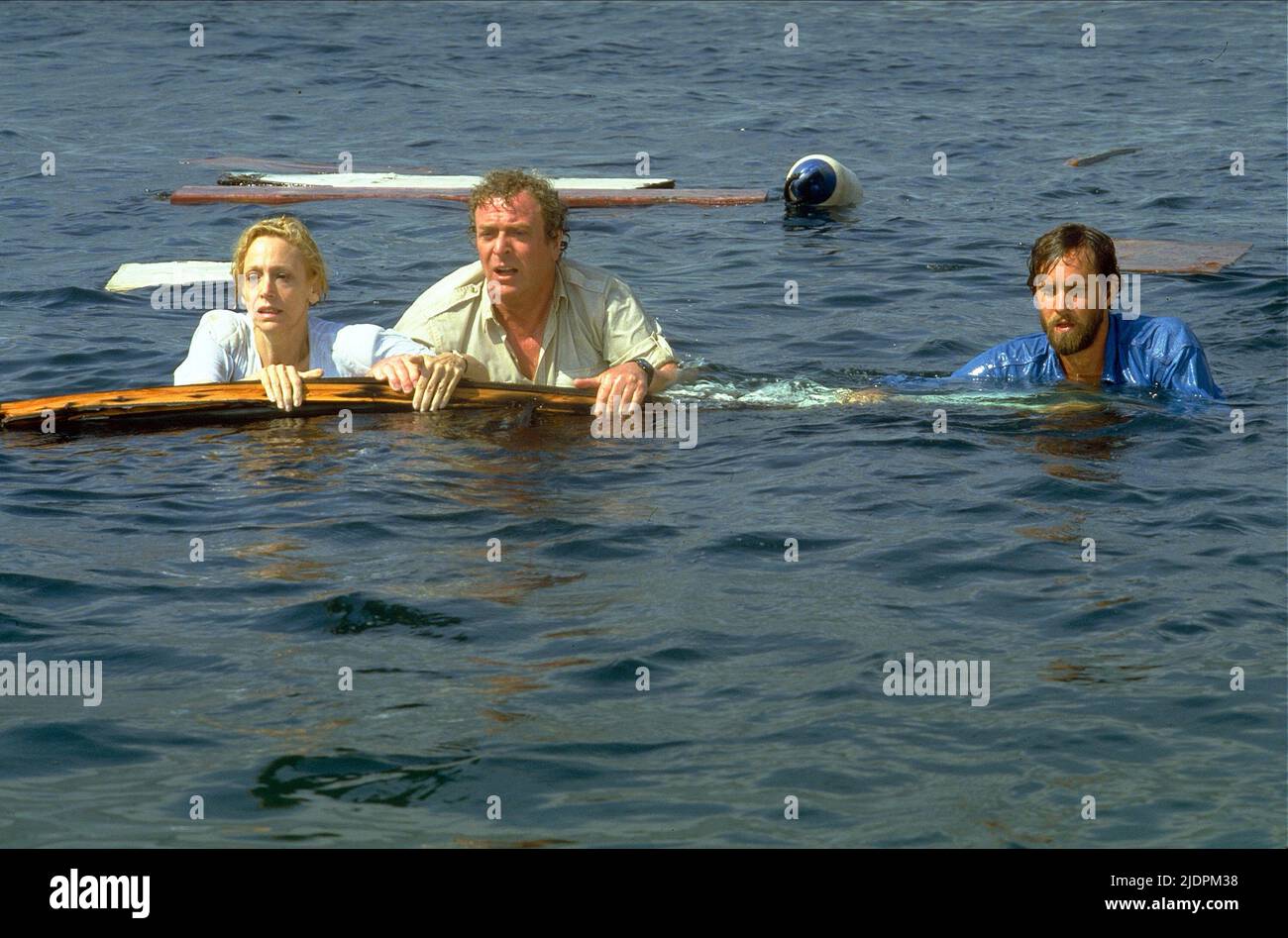 GARY,CAINE,GUEST, JAWS : The Revenge, 1987 Banque D'Images