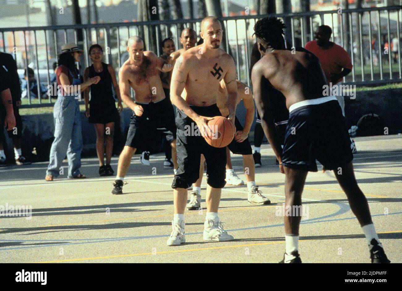 American history x 1998 edward norton Banque de photographies et d’images à haute résolution Alamy