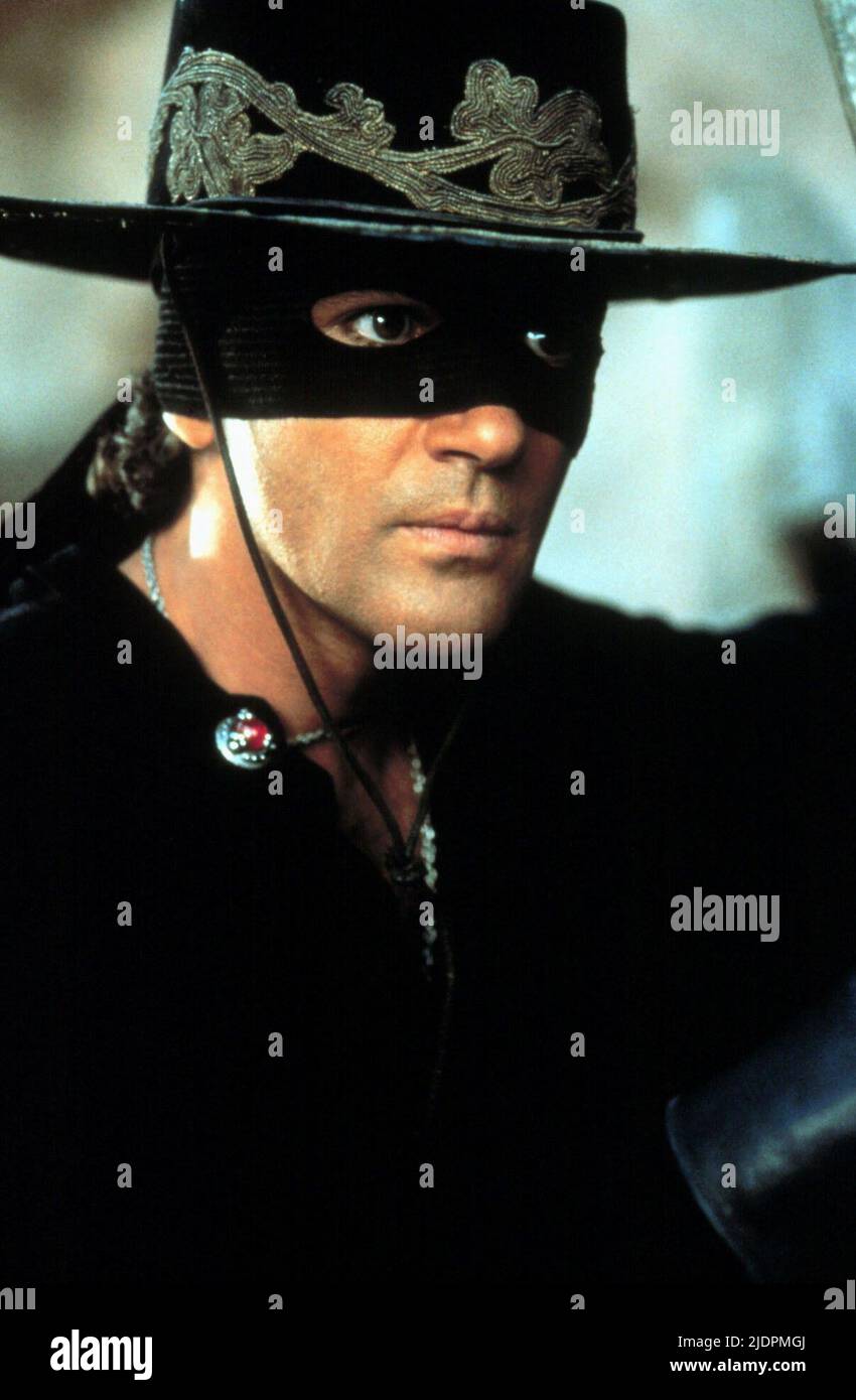 ANTONIO BANDERAS, LE MASQUE DE ZORRO, 1998 Banque D'Images