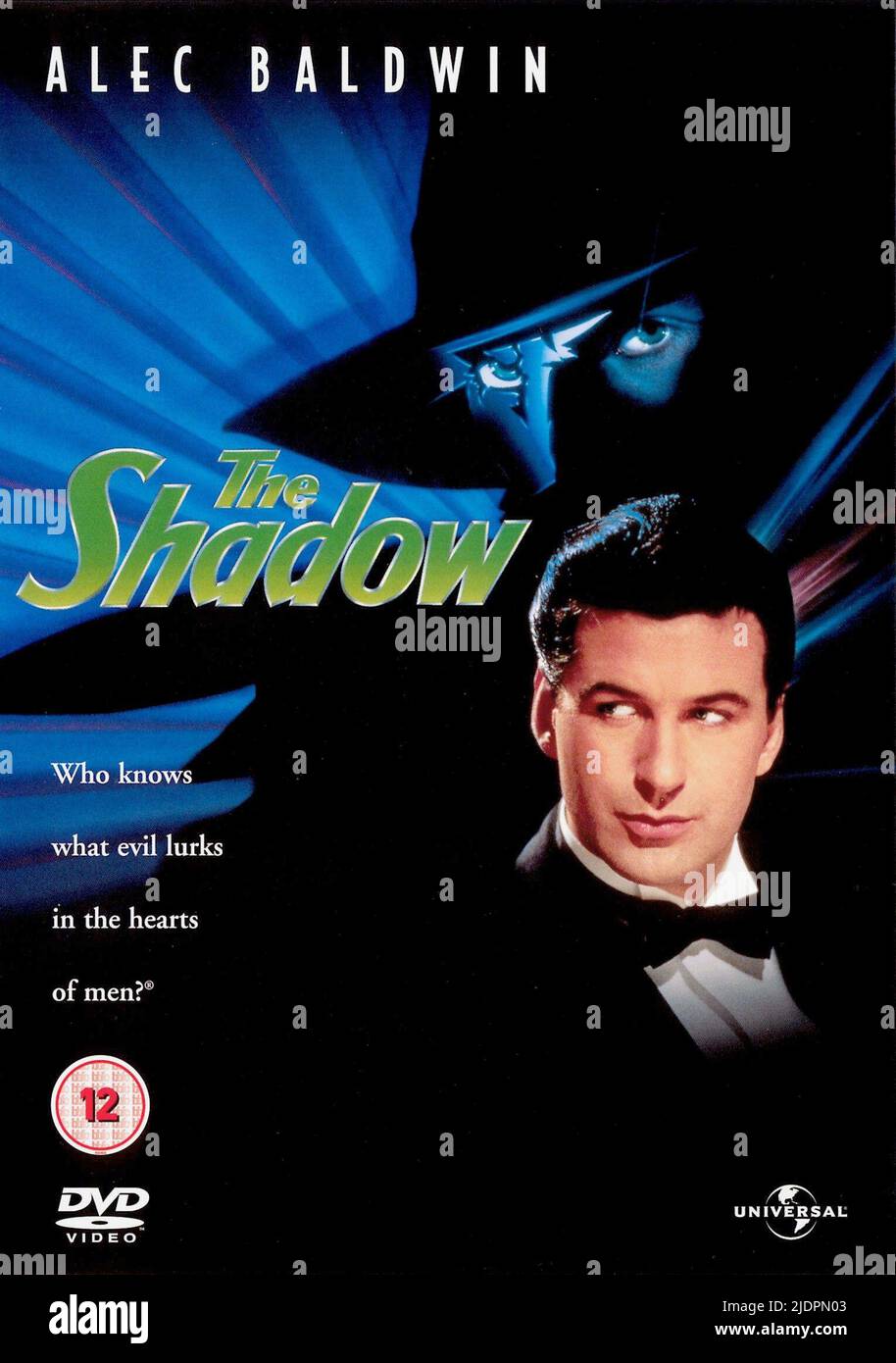 AFFICHE ALEC BALDWIN, L'OMBRE, 1994 Banque D'Images