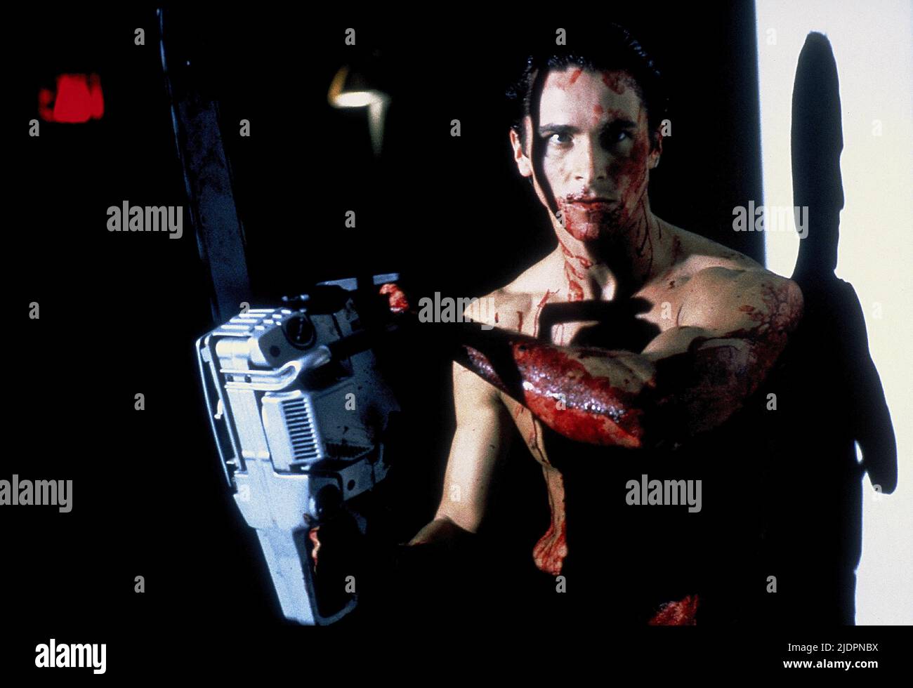 CHRISTIAN BALE, AMERICAN PSYCHO, 2000 Banque D'Images