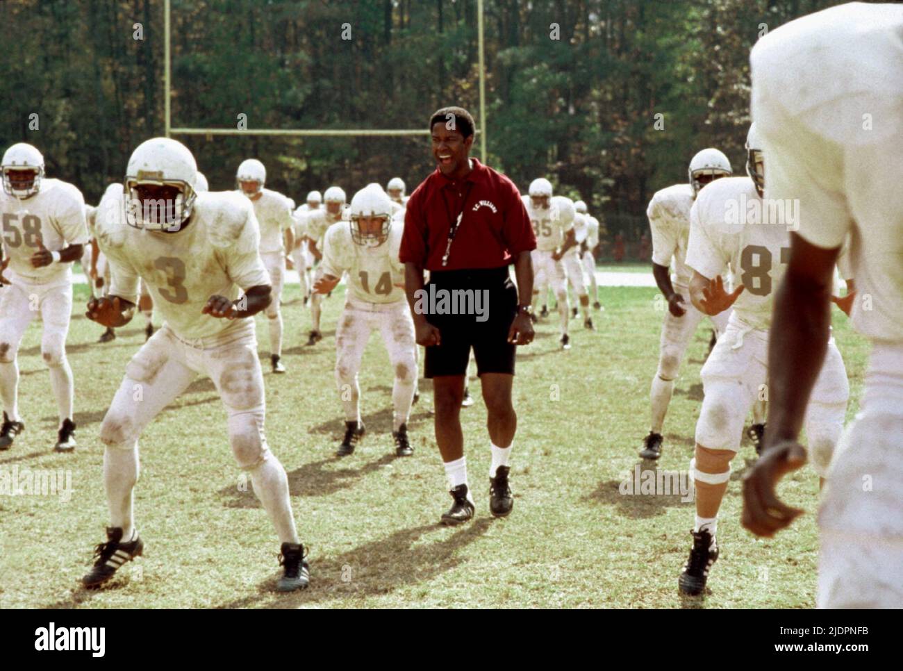 DENZEL WASHINGTON, RAPPELEZ-VOUS LES TITANS, 2000 Banque D'Images