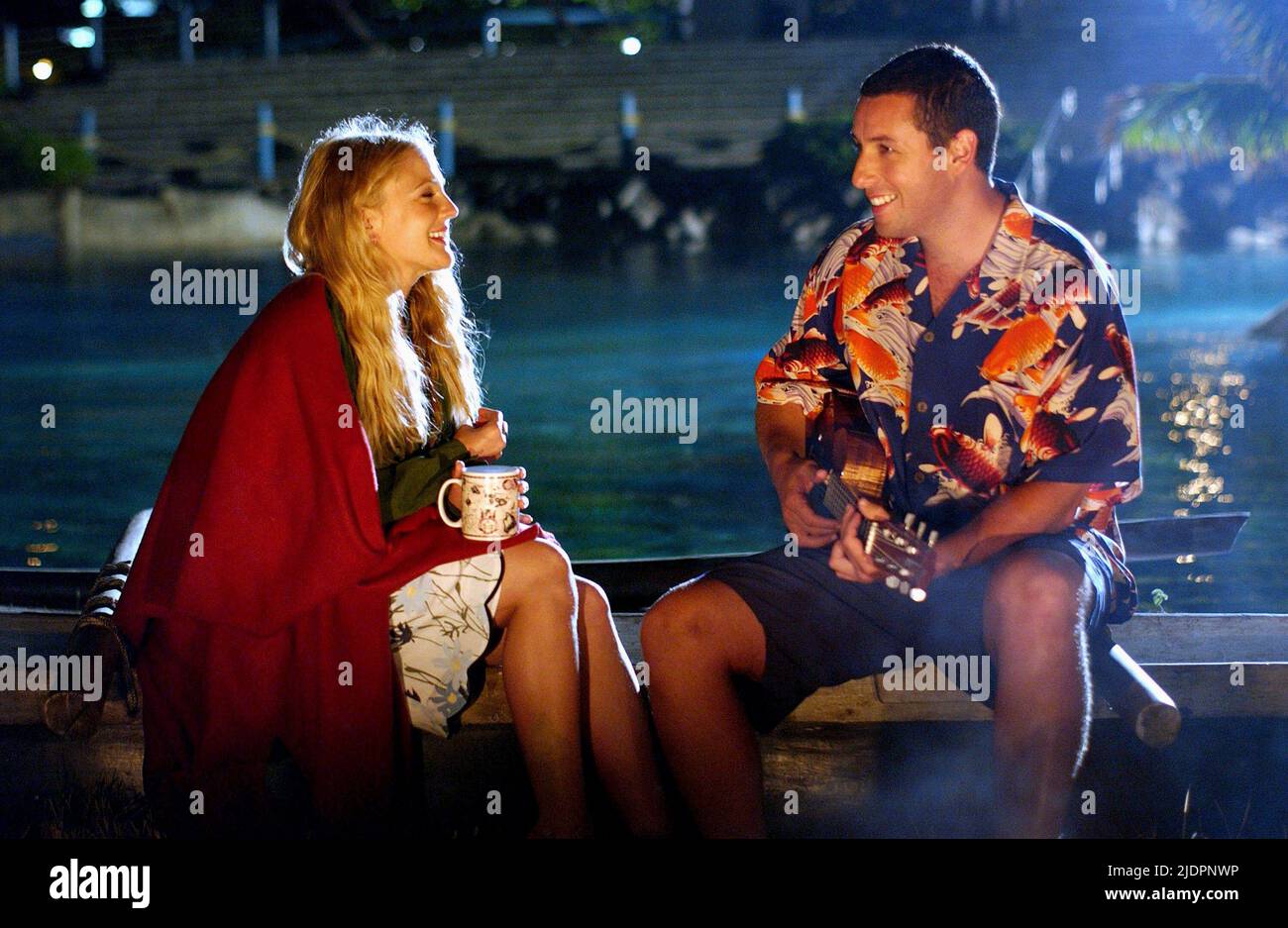 BARRYMORE,SANDLER, 50 PREMIÈRES DATES, 2004, Banque D'Images