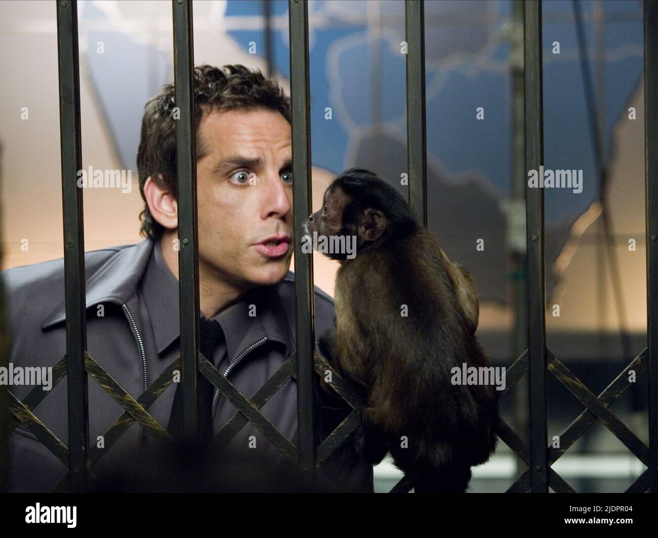 STILLER, MONKEY, NUIT AU MUSÉE, 2006, Banque D'Images