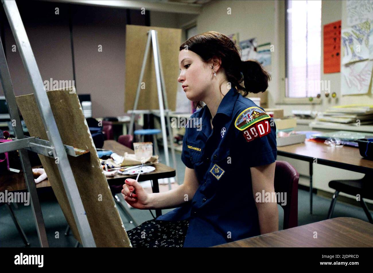 HANNAH BAILEY, ADOLESCENTE AMÉRICAINE, 2008, Banque D'Images