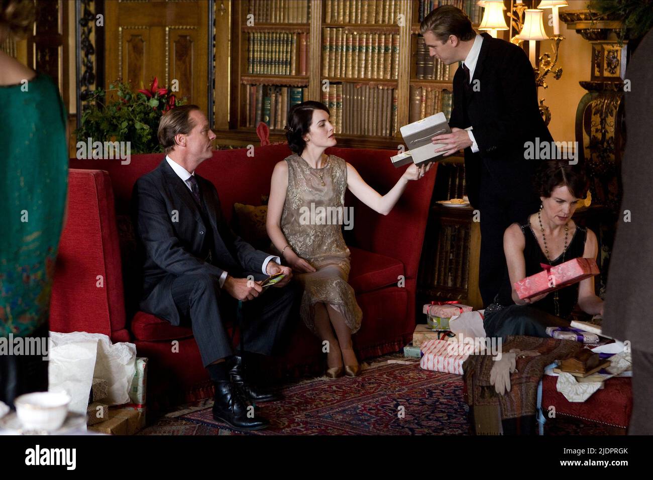 GLEN,DOCKERY,STEVENS,MCGOVERN, DOWNTON ABBEY, 2010, Banque D'Images