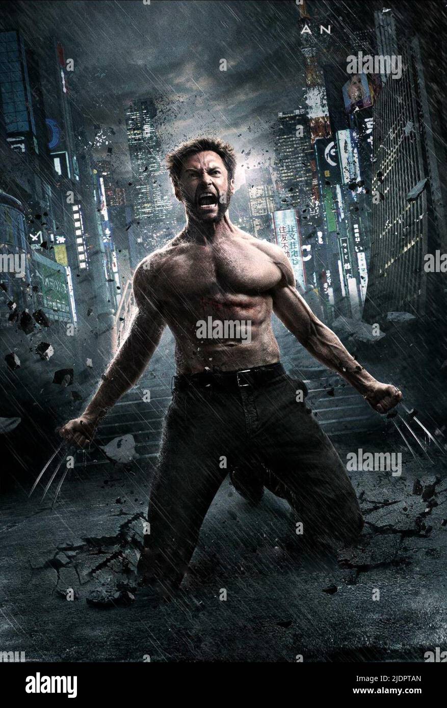 HUGH JACKMAN, THE WOLVERINE, 2013, Banque D'Images