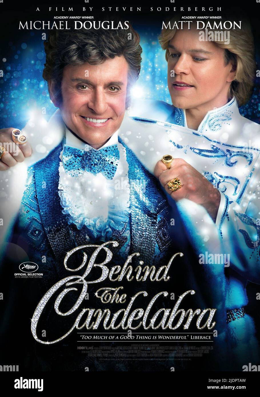 DOUGLAS, AFFICHE, DERRIÈRE LE CANDELABRA, 2013, Banque D'Images