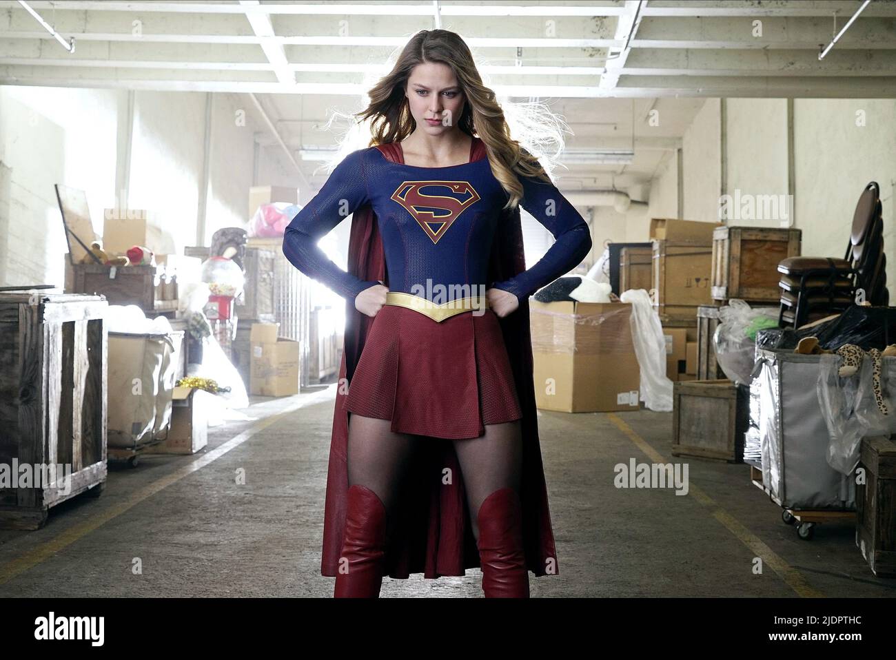 MELISSA BENOIST, SUPERGIRL, 2015, Banque D'Images