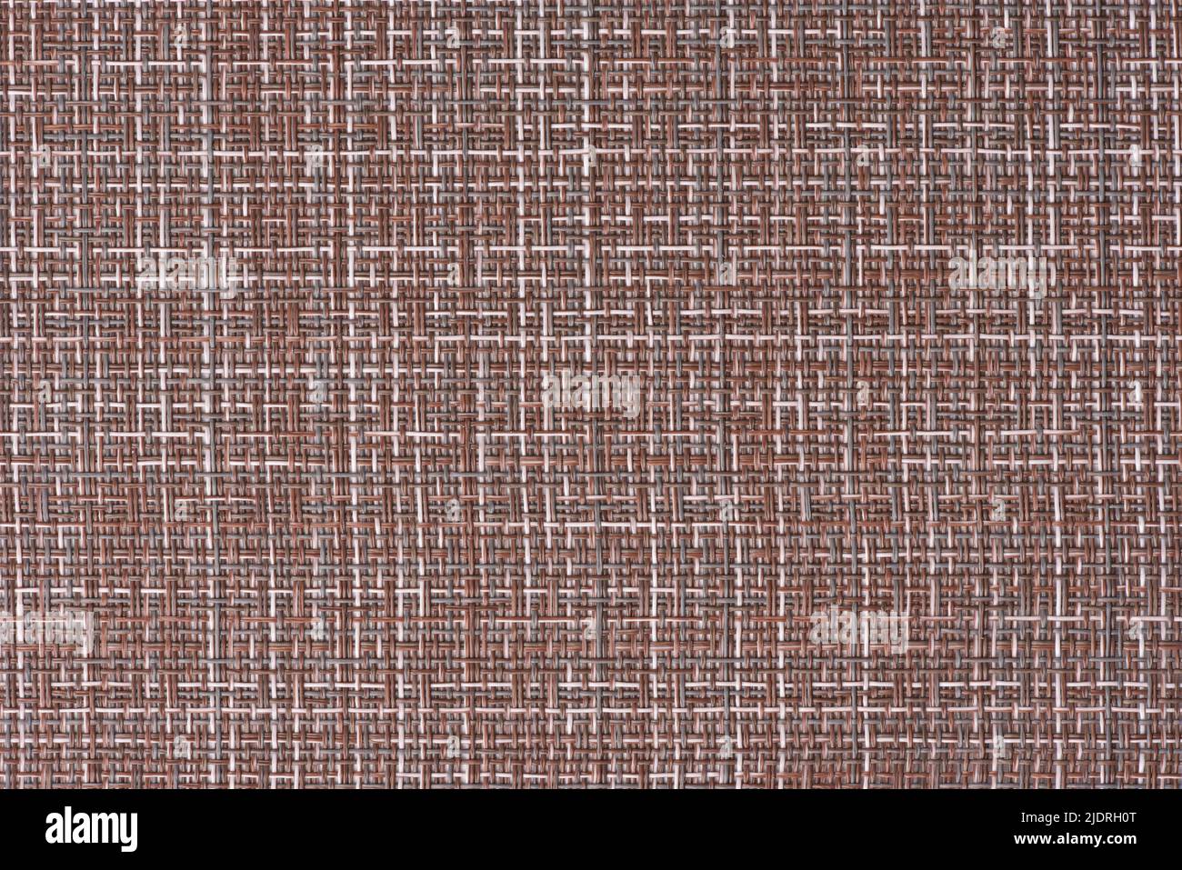 Gros plan sur une texture en osier en plastique gris Banque D'Images
