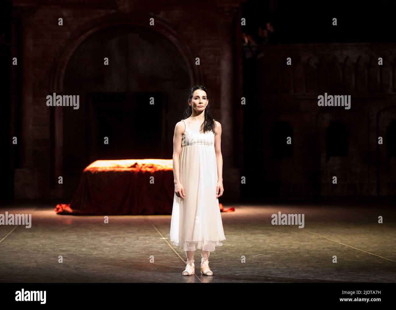 Ballet national anglais Roméo et Juliette en série 2014 Banque D'Images