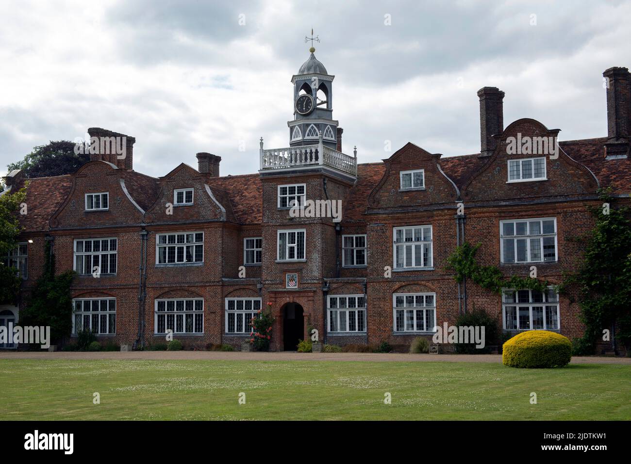 Rothamsted Manor situé à Harpenden Rural, Hertfordshire Angleterre Royaume-Uni Banque D'Images