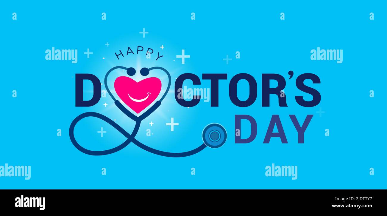 Concept de la Journée des médecins. Pour une affiche, une bannière et une carte de vœux. Illustration vectorielle Illustration de Vecteur