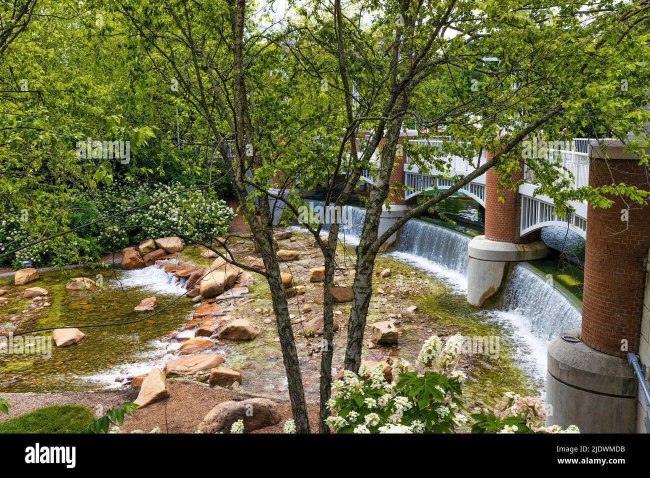 Scènes autour du parc d'expositions mondial de 10 hectares au centre-ville de Knowville c'était la dernière foire mondiale réussie qui s'est tenue en Amérique en 1982 et la première jamais en ce moment Banque D'Images