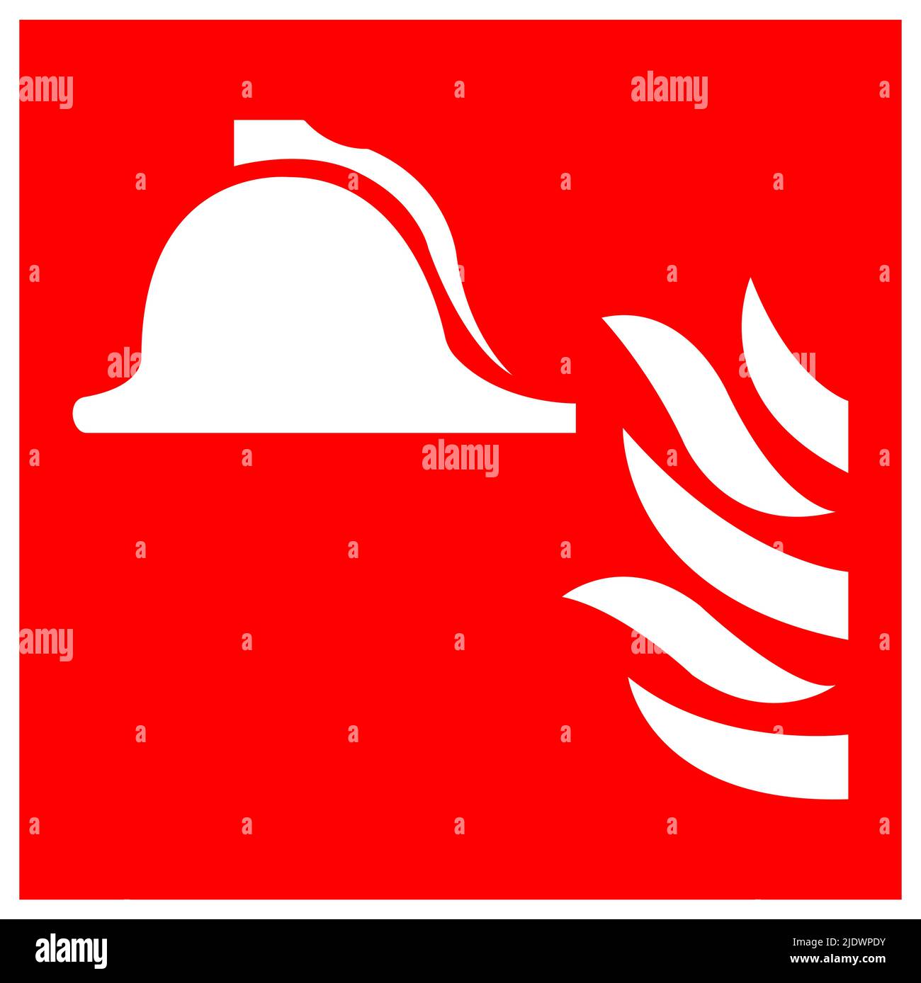 Collection d'équipement de lutte contre l'incendie symbole panneau isoler sur fond blanc, illustration vectorielle EPS.10 Illustration de Vecteur