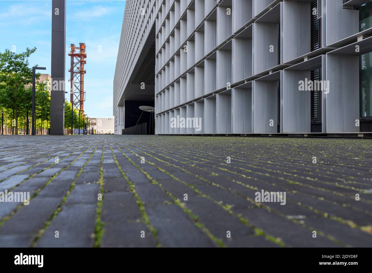 Belval, à Esch-sur-Alzette, au Luxembourg, est un centre scientifique et culturel. Esch-sur-Alzette est la capitale européenne de la culture 2022. Banque D'Images