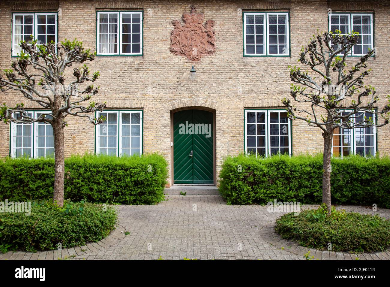 Château d'Augustenborg, île ALS, Fjord de Flensburg, Danemark du Sud Banque D'Images