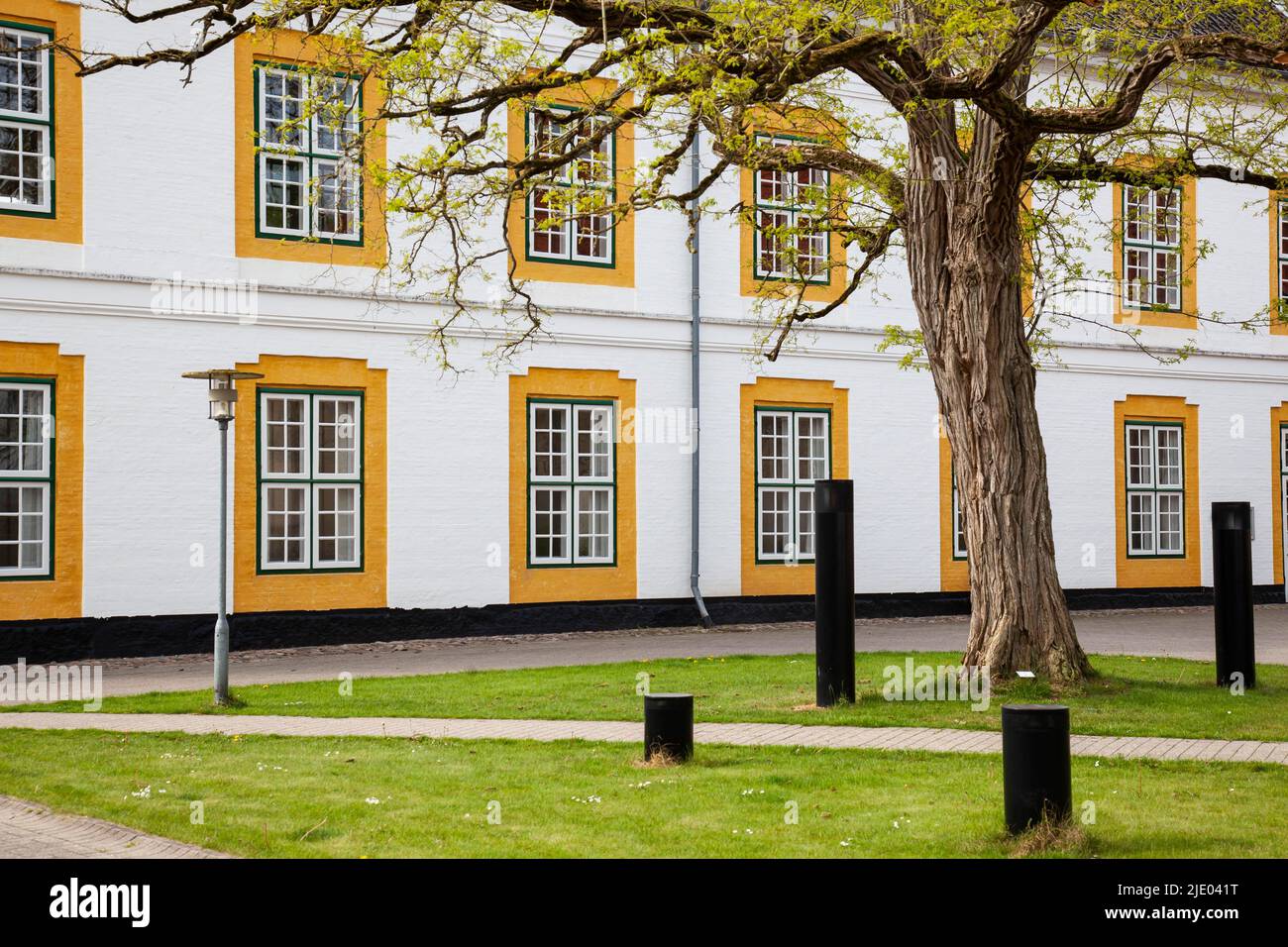 Château d'Augustenborg, île ALS, Fjord de Flensburg, Danemark du Sud Banque D'Images