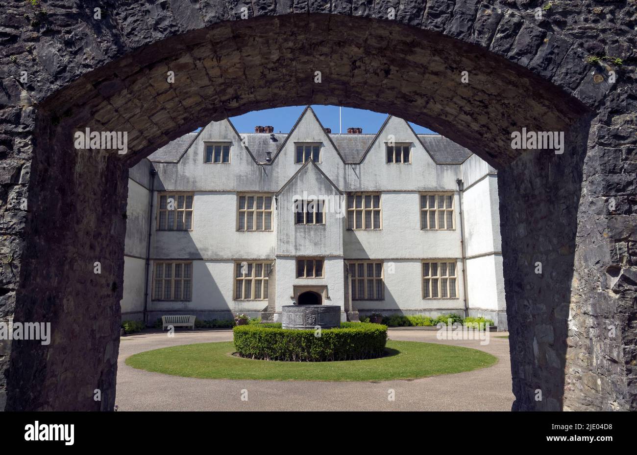 Château de Saint Fagan au Musée National d'Histoire de St Fagans, Cardiff Banque D'Images
