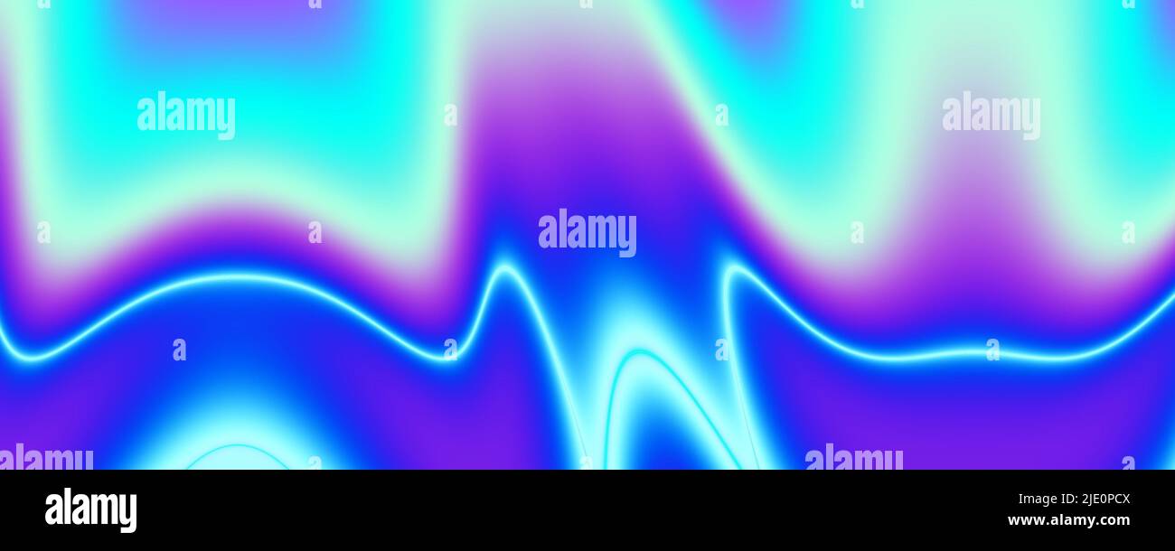 Carte de fête colorée d'été avec cadre abstrait Banque D'Images
