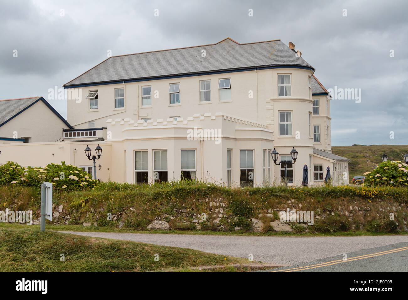 Hôtel Million Cove, Million, Cornwall Banque D'Images