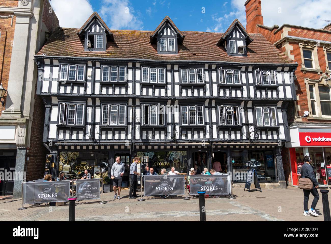 Stokes High Bridge Cafe High Street Lincoln 2022 Banque D'Images