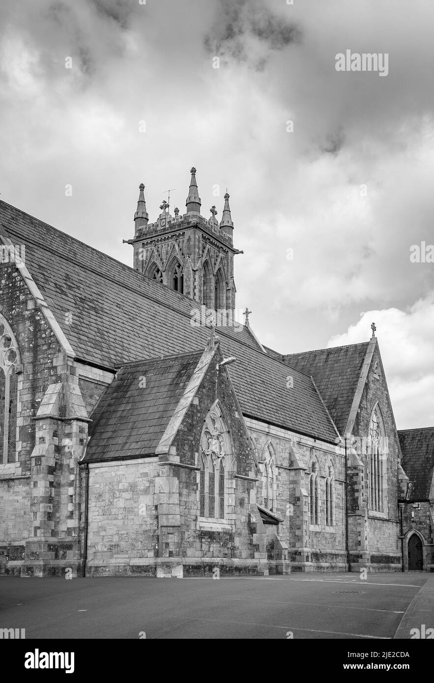 BANDON, COMTÉ DE CORK, IRLANDE. 29 MARS 2022. Église Saint-Patrick Architecture de la vieille ville Banque D'Images