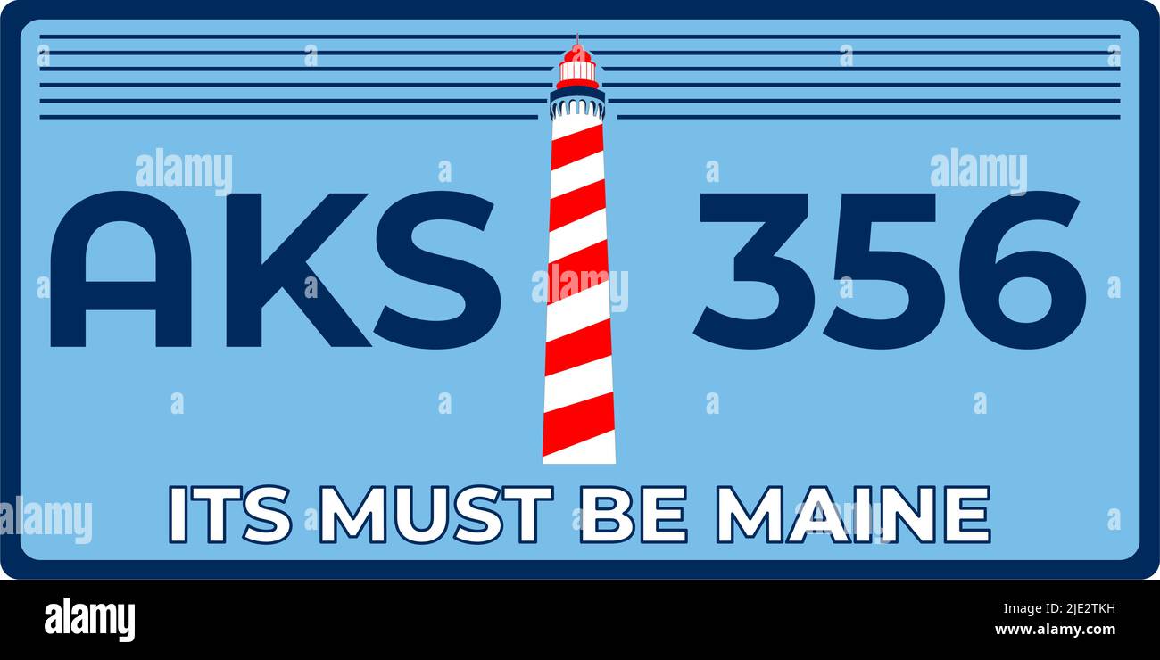 Plaques d'immatriculation de véhicule marquant dans l'illinois aux États-Unis d'Amérique, plaques d'immatriculation de véhicule.numéros d'immatriculation de véhicule de différents États américains. Imprimé vintage Illustration de Vecteur