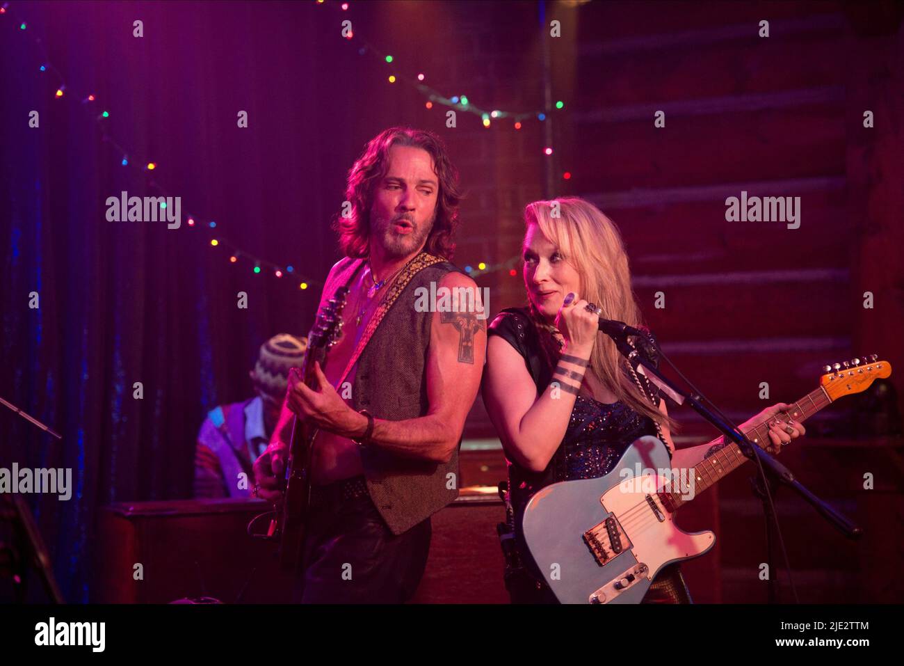 RICK SPRINGFIELD, Meryl Streep, RICKI ET LE FLASH, 2015 Banque D'Images