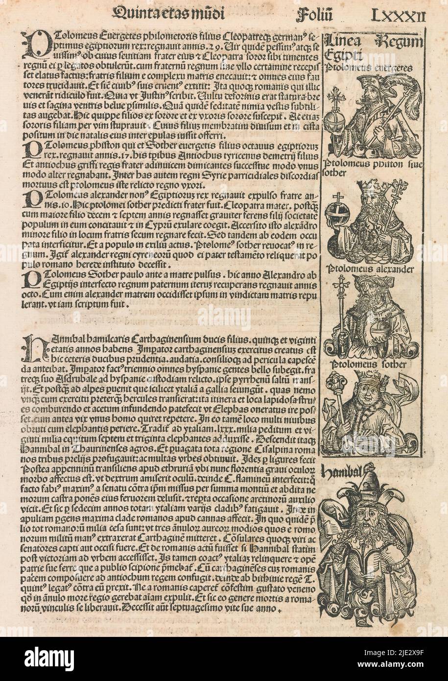 Étude Sur La Chronique De Nuremberg De Hartmann Schedel Avec Les Bois De Wolgemut Et W Pleydenwurff