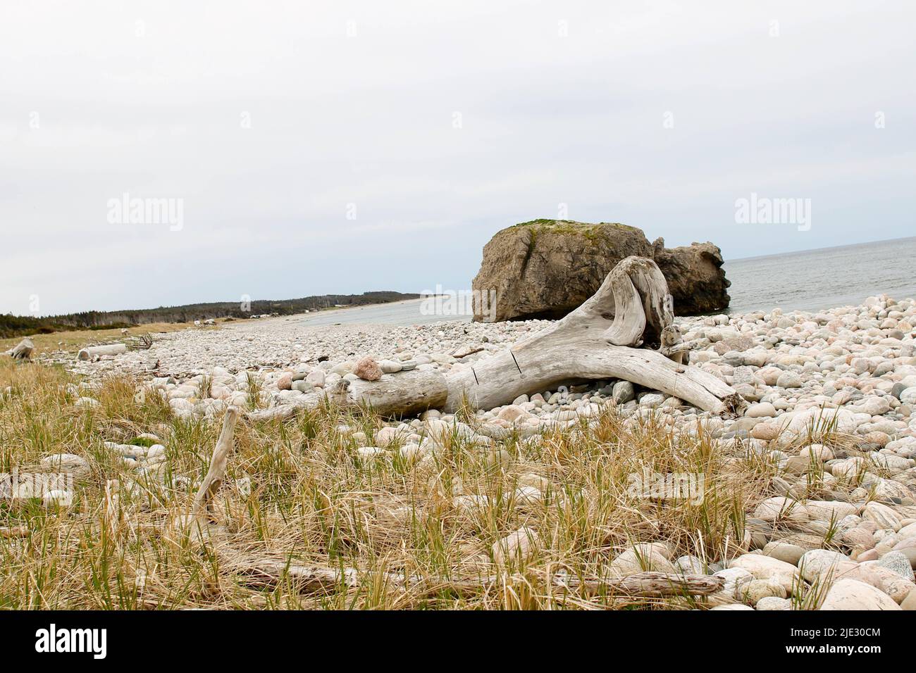 Photo unique du parc provincial Arches à terre-neuve Banque D'Images