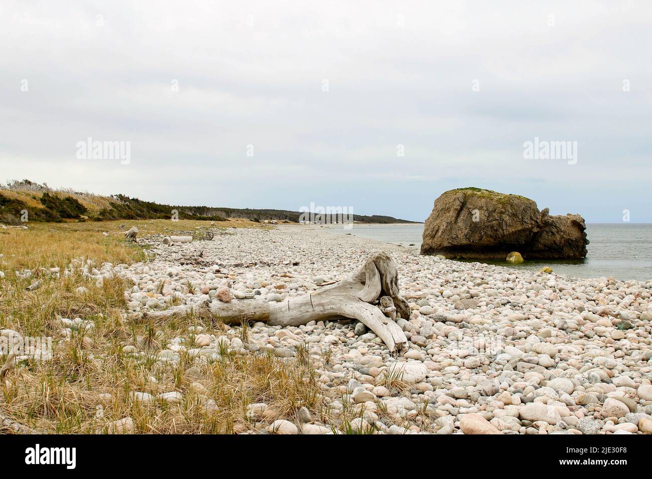 Photo unique du parc provincial Arches à terre-neuve Banque D'Images