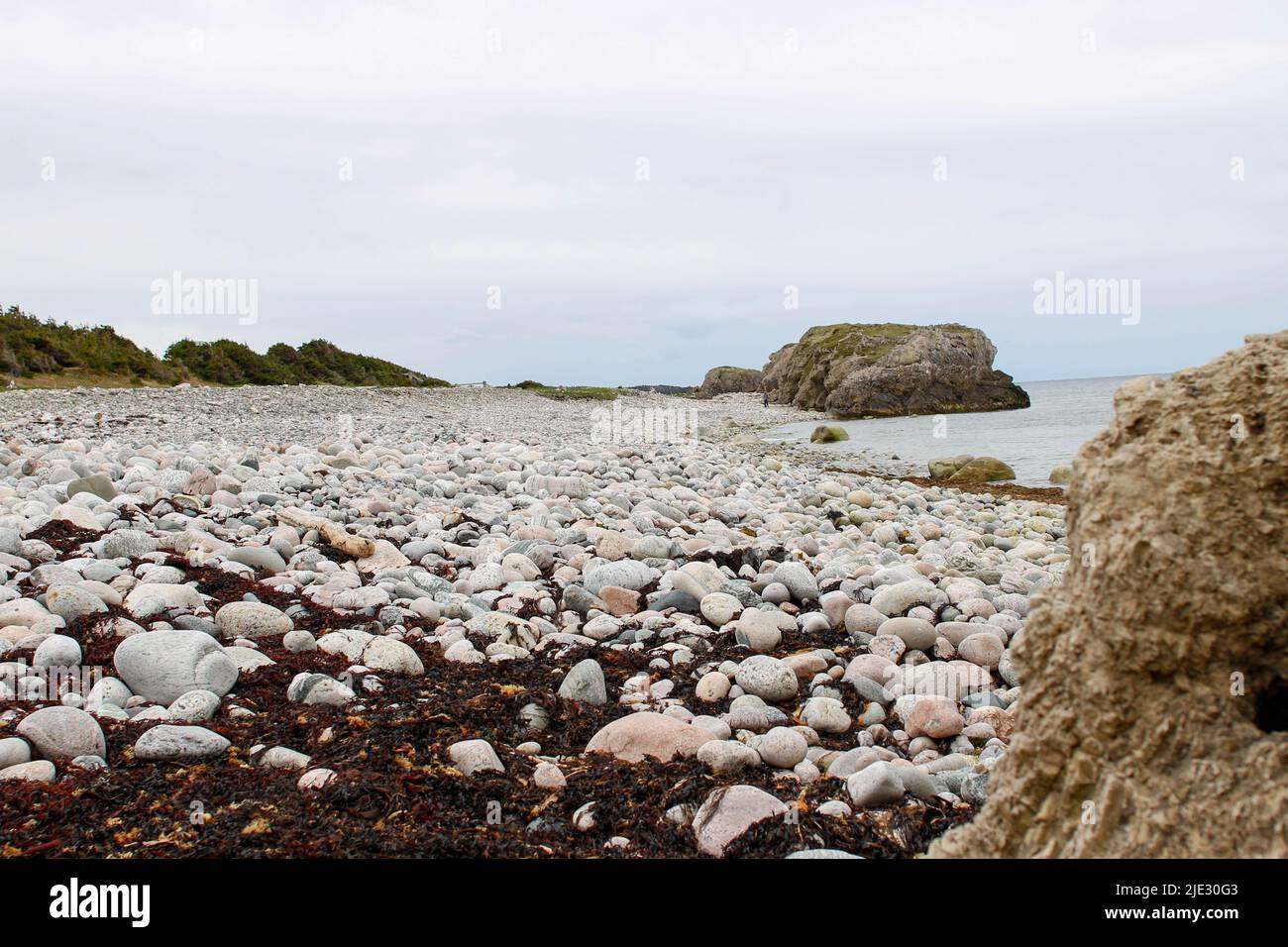 Photo unique du parc provincial Arches à terre-neuve Banque D'Images