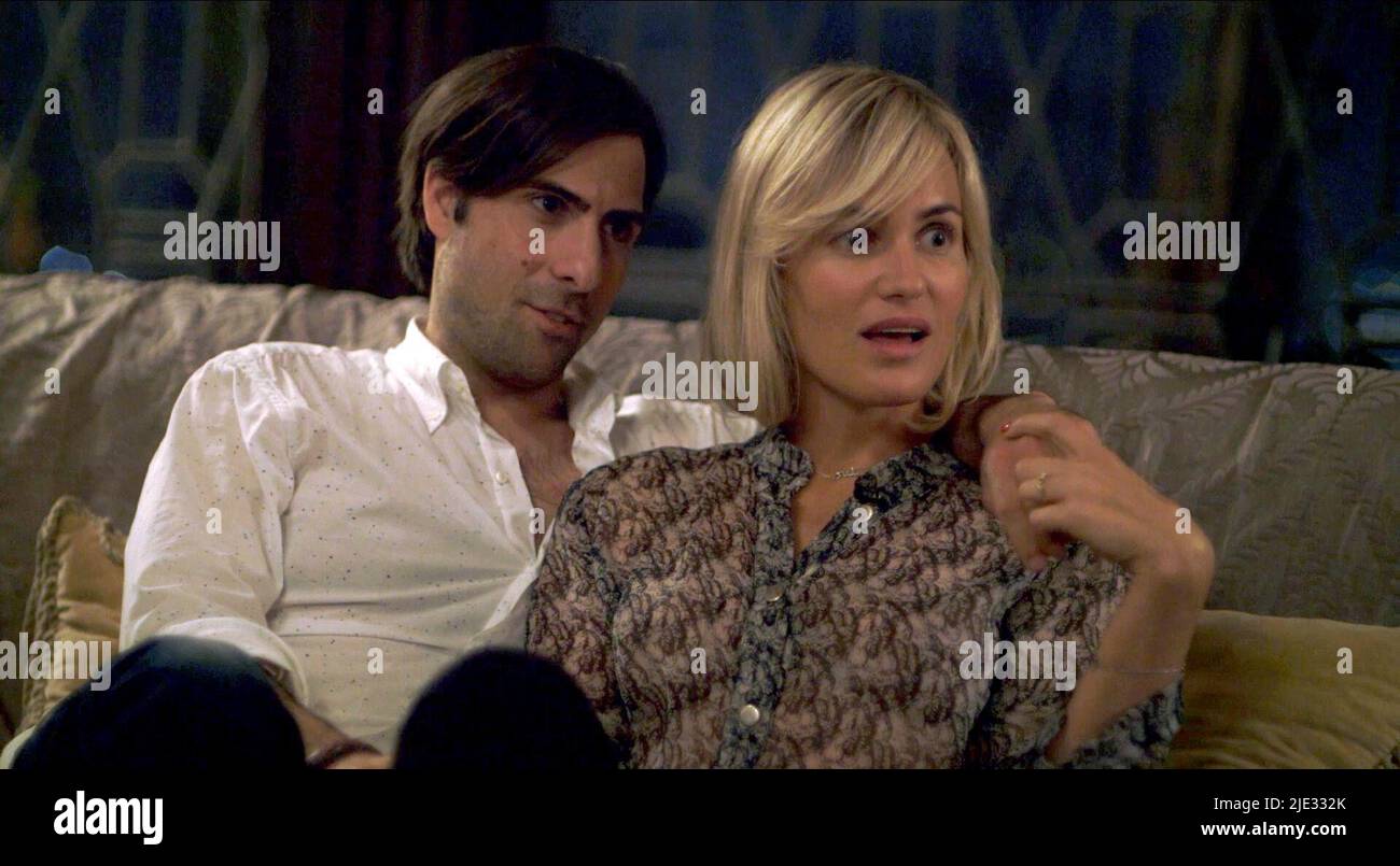 JASON SCHWARTZMAN, JUDITH GODRECHE, LA NUIT, 2015 Banque D'Images