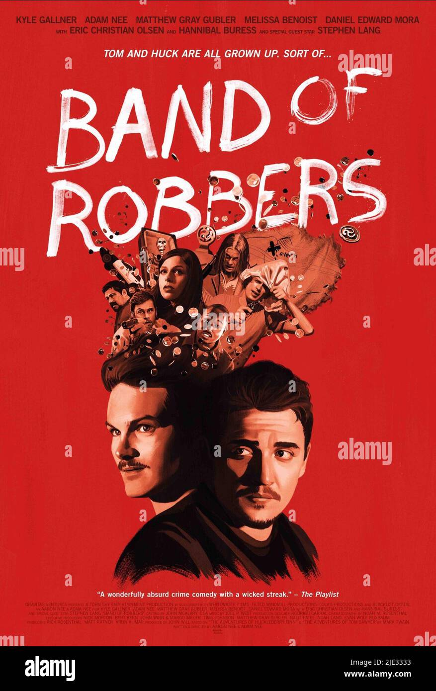 AFFICHE DE FILM, GROUPE DE VOLEURS, 2015 Banque D'Images