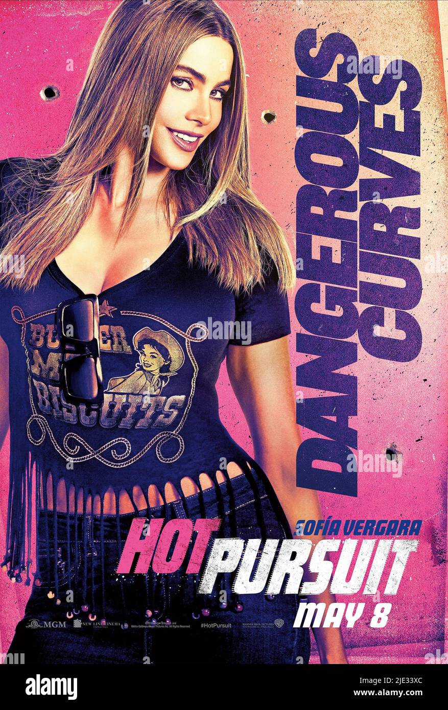 SOFIA VERGARA POSTER, HOT PURSUIT, 2015 Banque D'Images