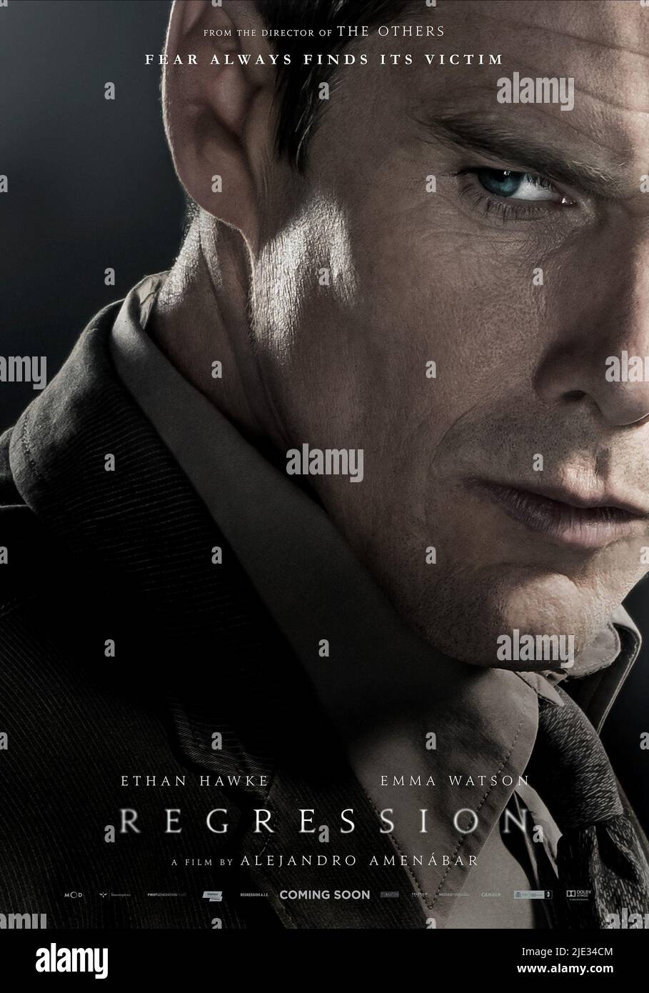AFFICHE ETHAN HAWKE, RÉGRESSION, 2015 Banque D'Images