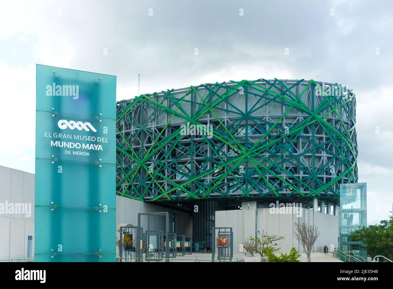 Musée du monde Maya de Mérida, Merida, Yucatan, Mexique Banque D'Images