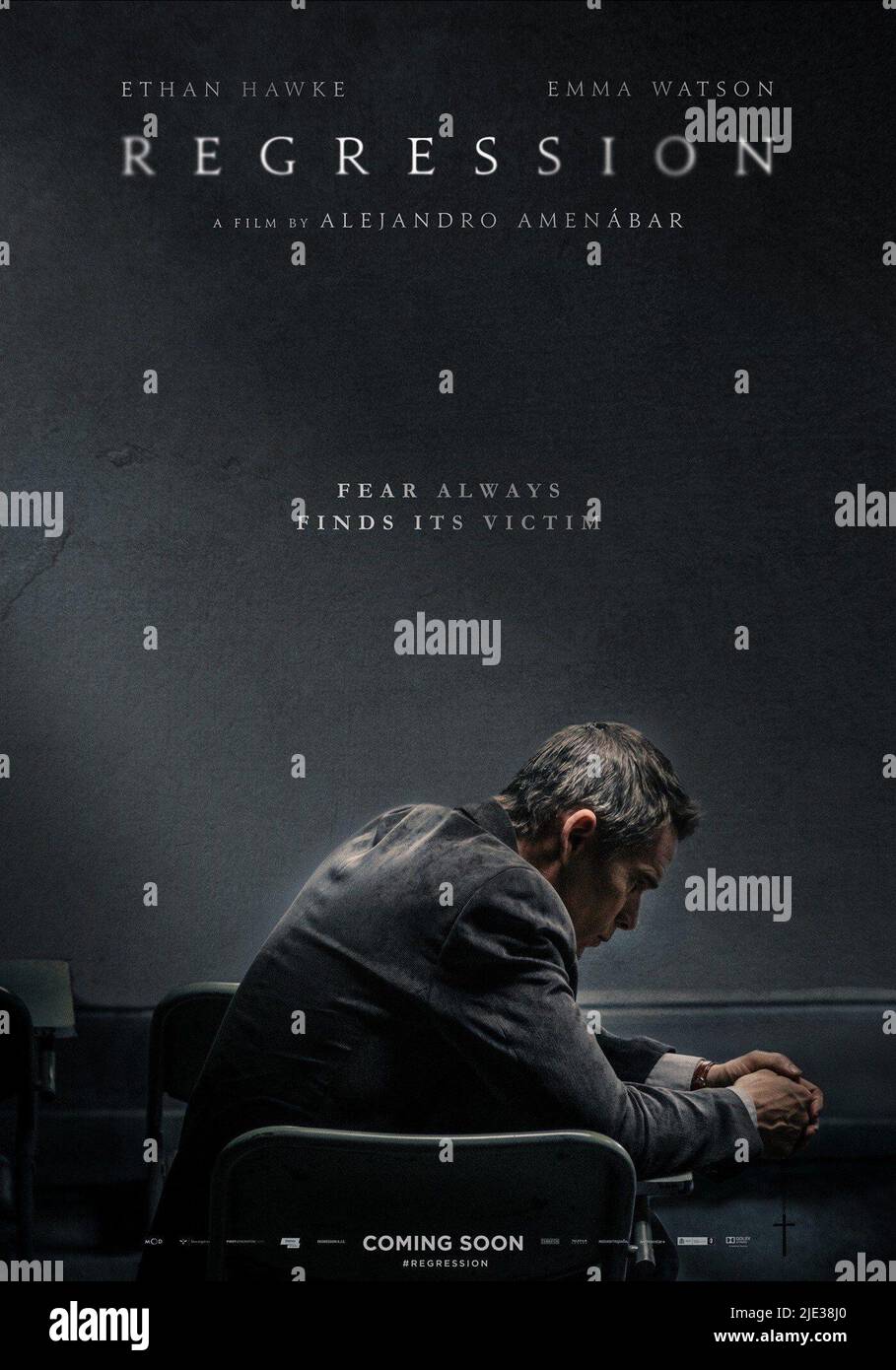 AFFICHE ETHAN HAWKE, RÉGRESSION, 2015 Banque D'Images