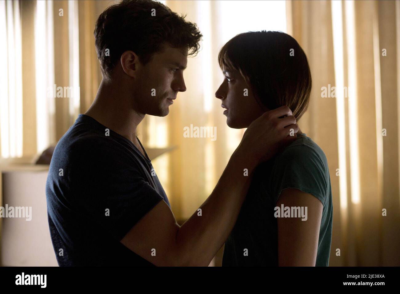 DORNAN, JOHNSON, 50 nuances de Grey, 2015 Banque D'Images