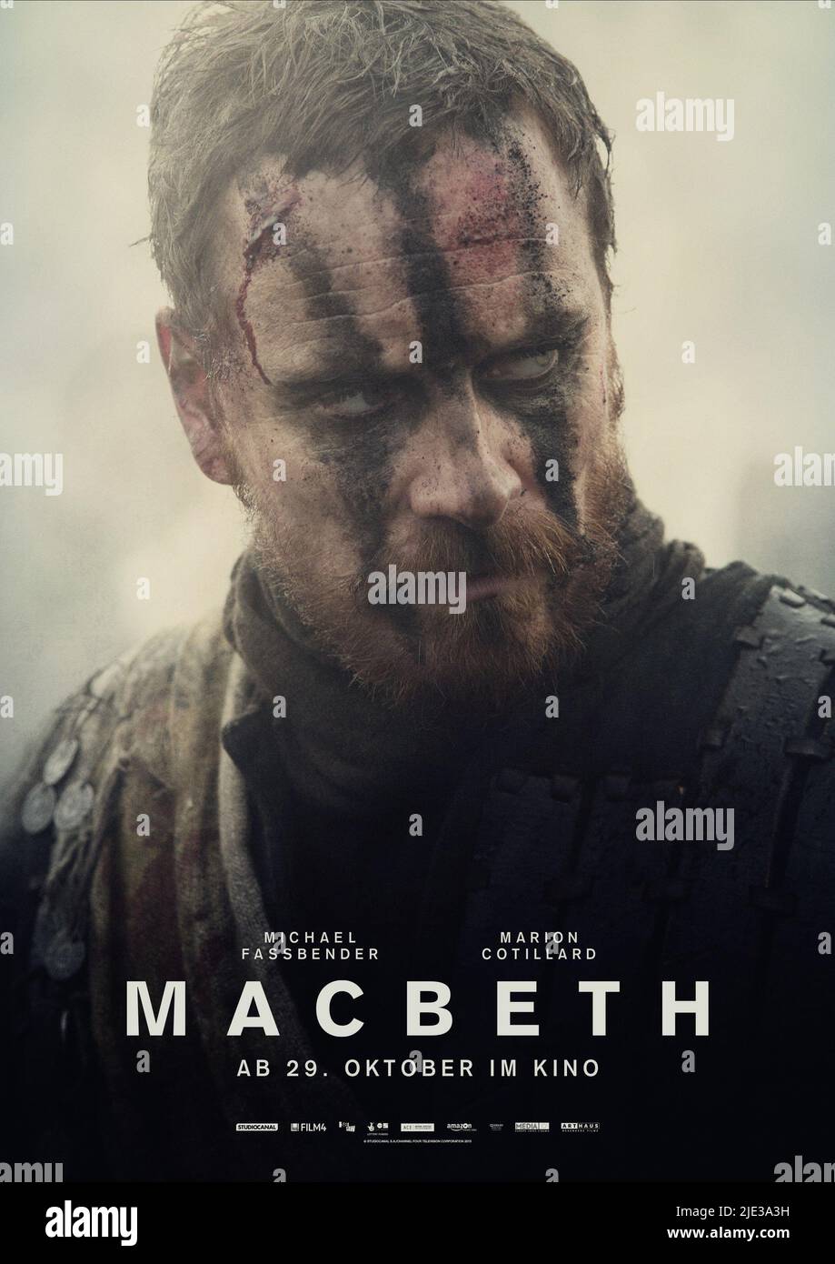 MICHAEL FASSBENDER, MACBETH, 2015 Banque D'Images