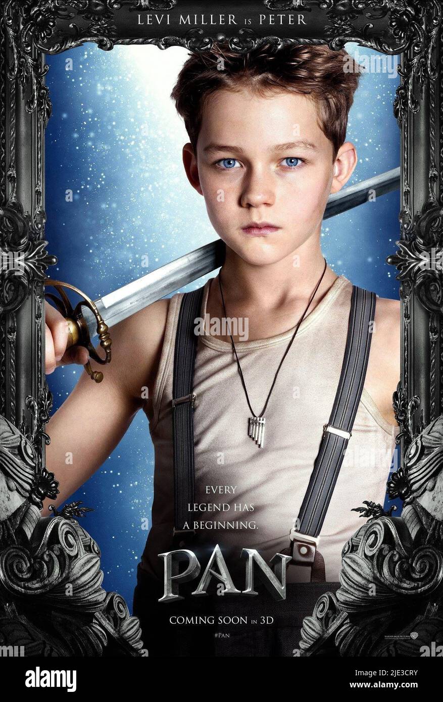 AFFICHE DE LEVI MILLER, PAN, 2015 Banque D'Images