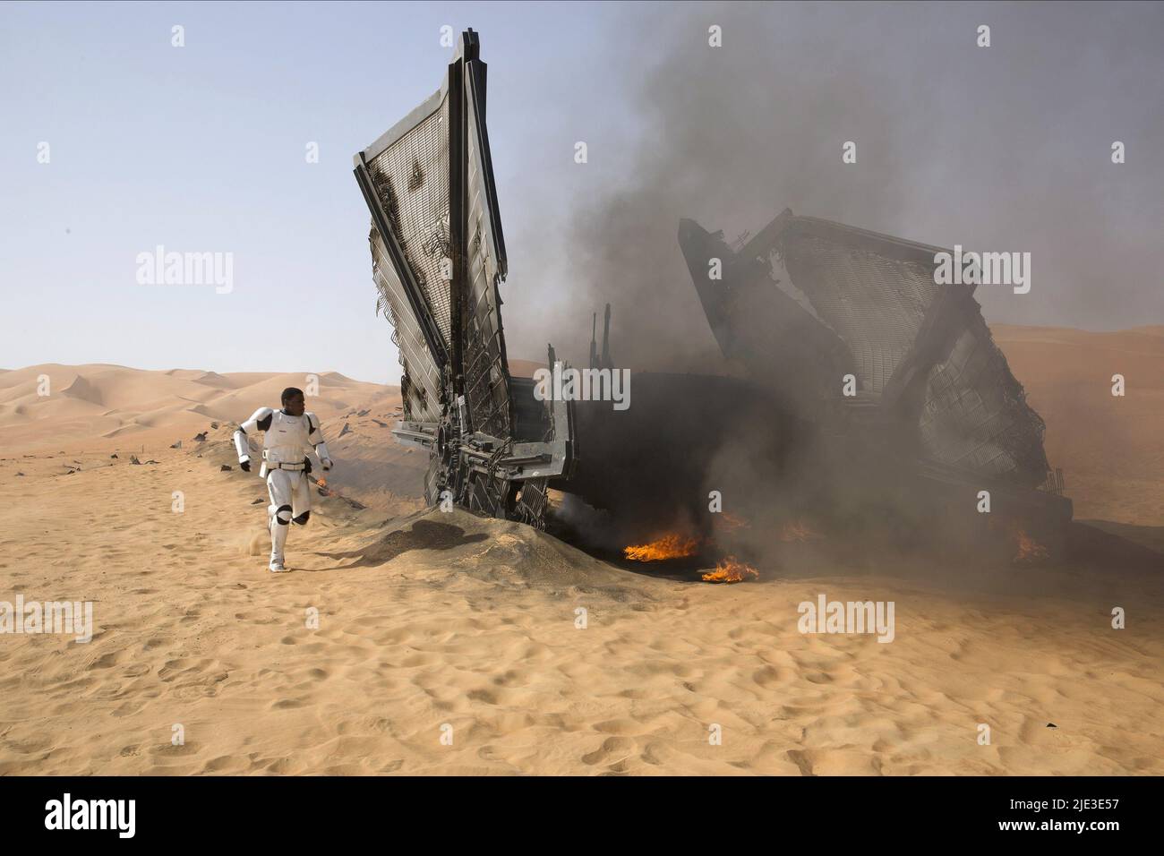 JOHN BOYEGA, Star Wars : Episode VII - LA FORCE se réveille, 2015 Banque D'Images
