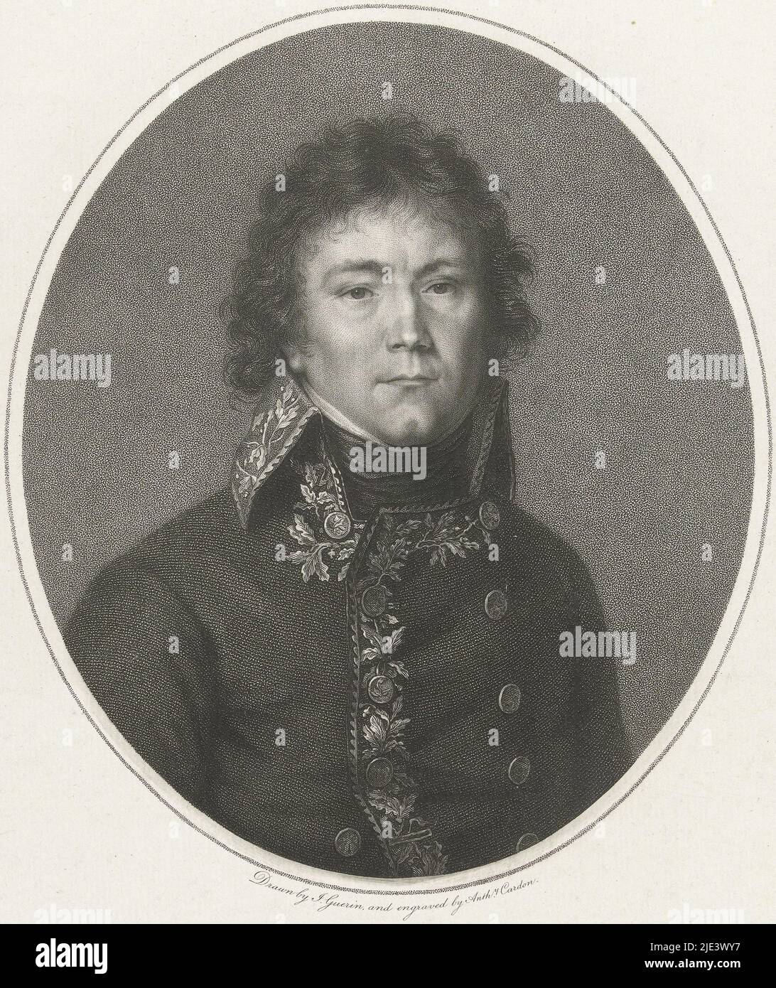 Portrait du général AntoineFrançois Andréossy, Antoine Cardon, d'après